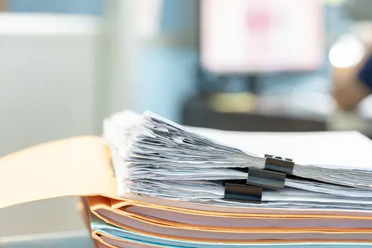 documents to be shredded