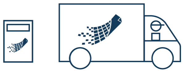 scheduled document shredding icon